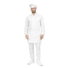 Uniform kucharza męski - zestaw gastronomiczny z długim rękawem roz. L